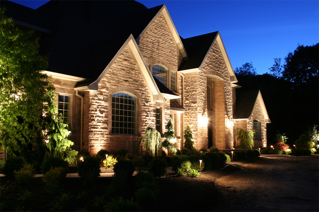 RH-E20 27W Landscape Lighting Outdoor Garden Landscape Lighting Spike 27W CREE High Lumen Waterproof LED Grass Light Luminaires