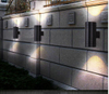 Outdoor Modern Design 18W Warm White LED Wall Light