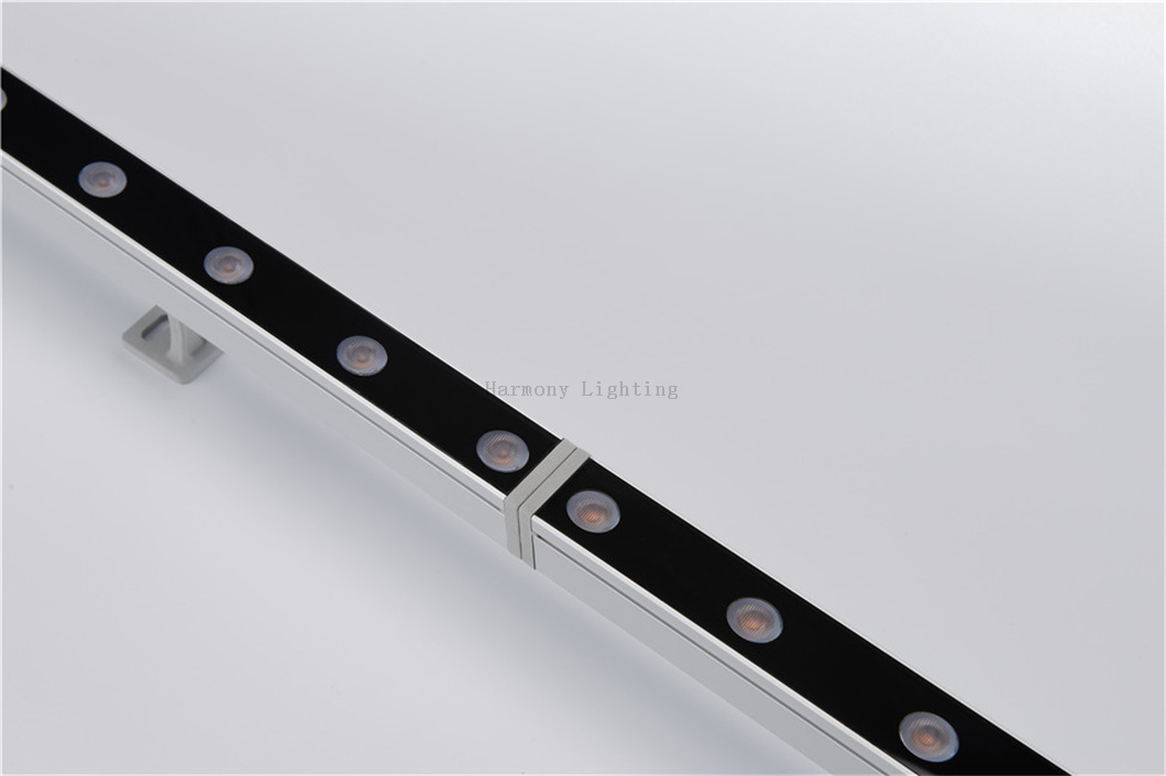 RH-W21 18W RGBW LED Wall Washer Light Dimmable Color Changing 24V RGB LED Strip Light Bar for Outdoor/Indoor Lighting Projects, Landmark, Building, Billboar